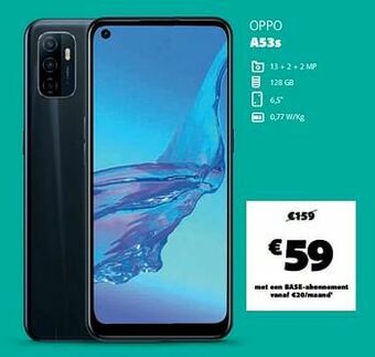 Base Oppo a53s aanbieding