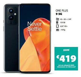 Base One plus 9 5g aanbieding