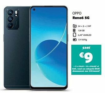 Base Oppo reno6 5g aanbieding