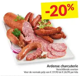 Intermarché Ardense charcuterie aanbieding