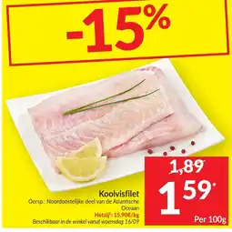 Intermarché Koolvisfilet aanbieding