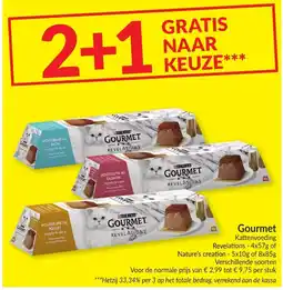 Intermarché Gourmet Kattenvoeding aanbieding