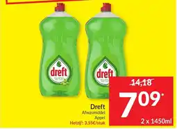 Intermarché Dreft Afwasmiddel aanbieding