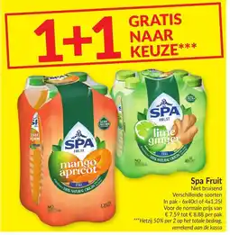 Intermarché spa fruit aanbieding