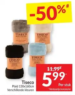 Intermarché Tiseco Plaid aanbieding