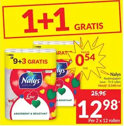 Intermarché Nalys keukenpapier aanbieding