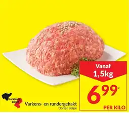 Intermarché Varkens- en rundergehakt aanbieding