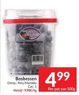 Intermarché Bosbessen aanbieding