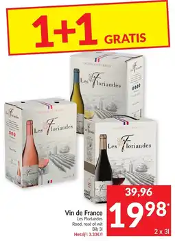 Intermarché Vin de France Les Floriandes aanbieding