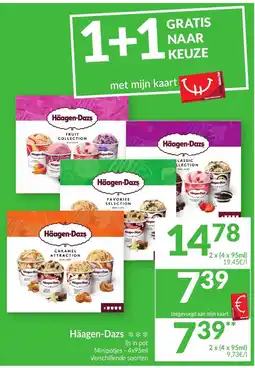 Intermarché Häagen-Dazs Minipotjes aanbieding