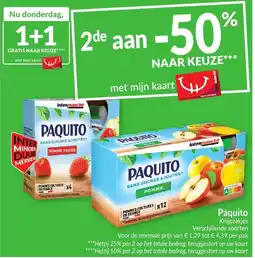 Intermarché Paquito aanbieding