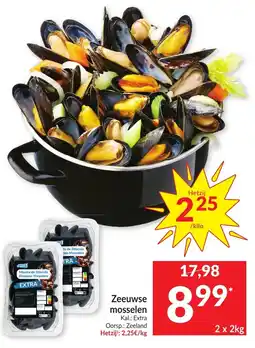 Intermarché Zeeuwse mosselen aanbieding