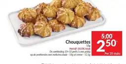 Intermarché Chouquettes aanbieding