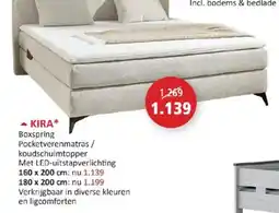 Weba Kira boxspring aanbieding