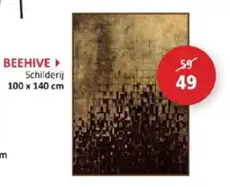 Weba Beehive schilderij aanbieding