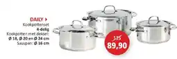 Weba Daily kookpottenset aanbieding