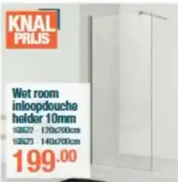 Cevo Wet room inloopdouche aanbieding