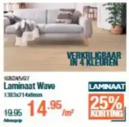 Cevo Laminaat Wave aanbieding