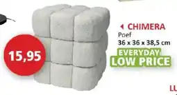 Weba Poef chimera aanbieding