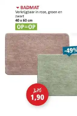 Weba Badmat aanbieding