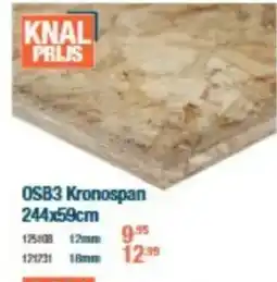 Cevo OSB3 Kronospan aanbieding