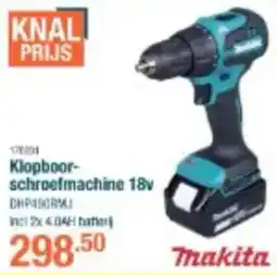 Cevo Klopboor-schroefmachine 18v aanbieding