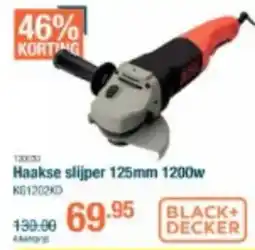 Cevo Haakse slijper 125mm 1200w aanbieding