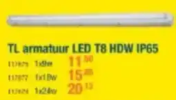 Cevo TL armatuur LED T8 HDW IP65 aanbieding