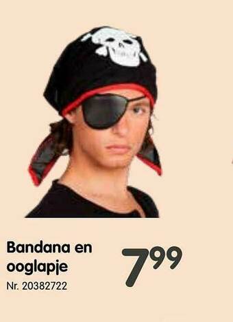 Bandana En Ooglapje