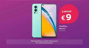 Proximus Oneplus Nord 2 128 Gb 5g aanbieding