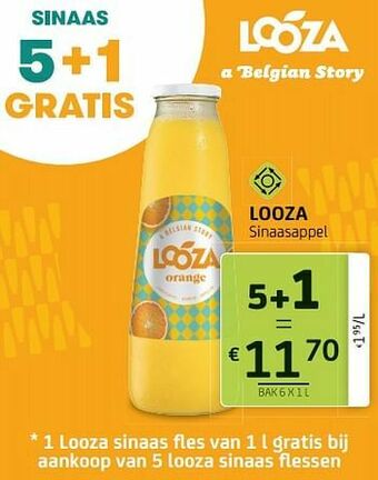 BelBev Looza sinaasappel aanbieding