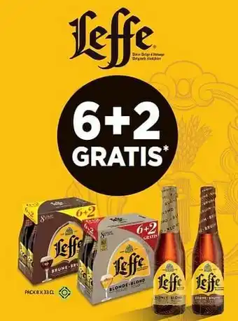 BelBev Leffe 6+2 gratis aanbieding