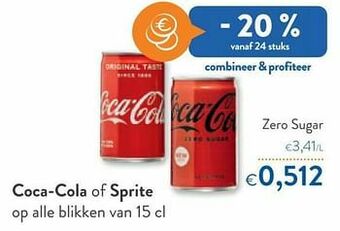OKay Coca-cola zero sugar aanbieding