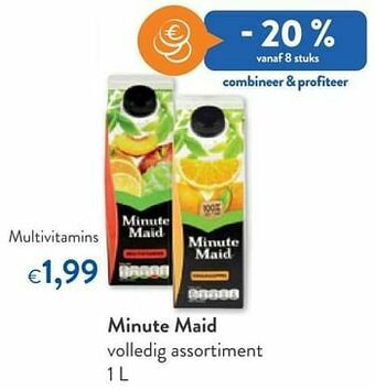 OKay Minute maid multivitamins aanbieding