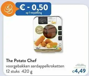 OKay The potato chef voorgebakken aardappelkroketten aanbieding