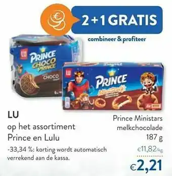 Lu prince ministars melkchocolade