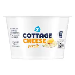 Albert Heijn AH Cottage cheese perzik aanbieding
