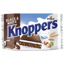 Albert Heijn Knoppers Wafel black & white aanbieding