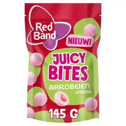 Albert Heijn Red Band Juicy bites aardbeiensmaak aanbieding
