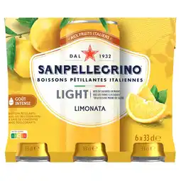 Albert Heijn S. Pellegrino Limonata light 6-pack aanbieding
