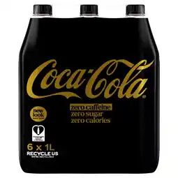 Albert Heijn Coca-Cola Zero caffeine zero sugar 6-pack bel aanbieding