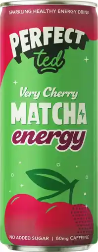 Albert Heijn Perfect Ted Matcha energy very cherry aanbieding