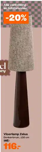 Kwantum Vloerlamp zelus aanbieding