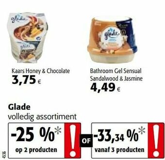 Colruyt Glade volledig assortiment aanbieding