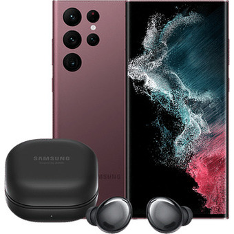 Proximus Samsung Galaxy S22 Ultra 5G 256GB Burgundy aanbieding