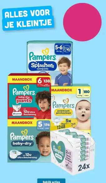 Plein.nl Pampers baby-dry pants aanbieding
