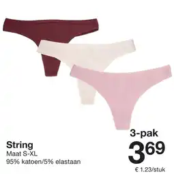 Zeeman String aanbieding