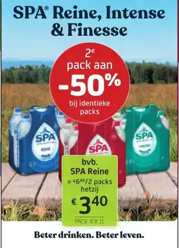BelBev spa reine intense finesse aanbieding