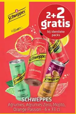 BelBev Schweppes aanbieding