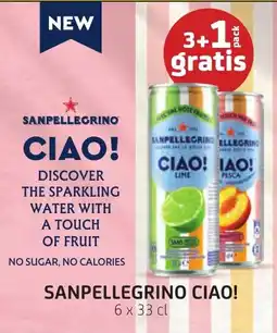 BelBev Sanpellegrino Ciao! aanbieding